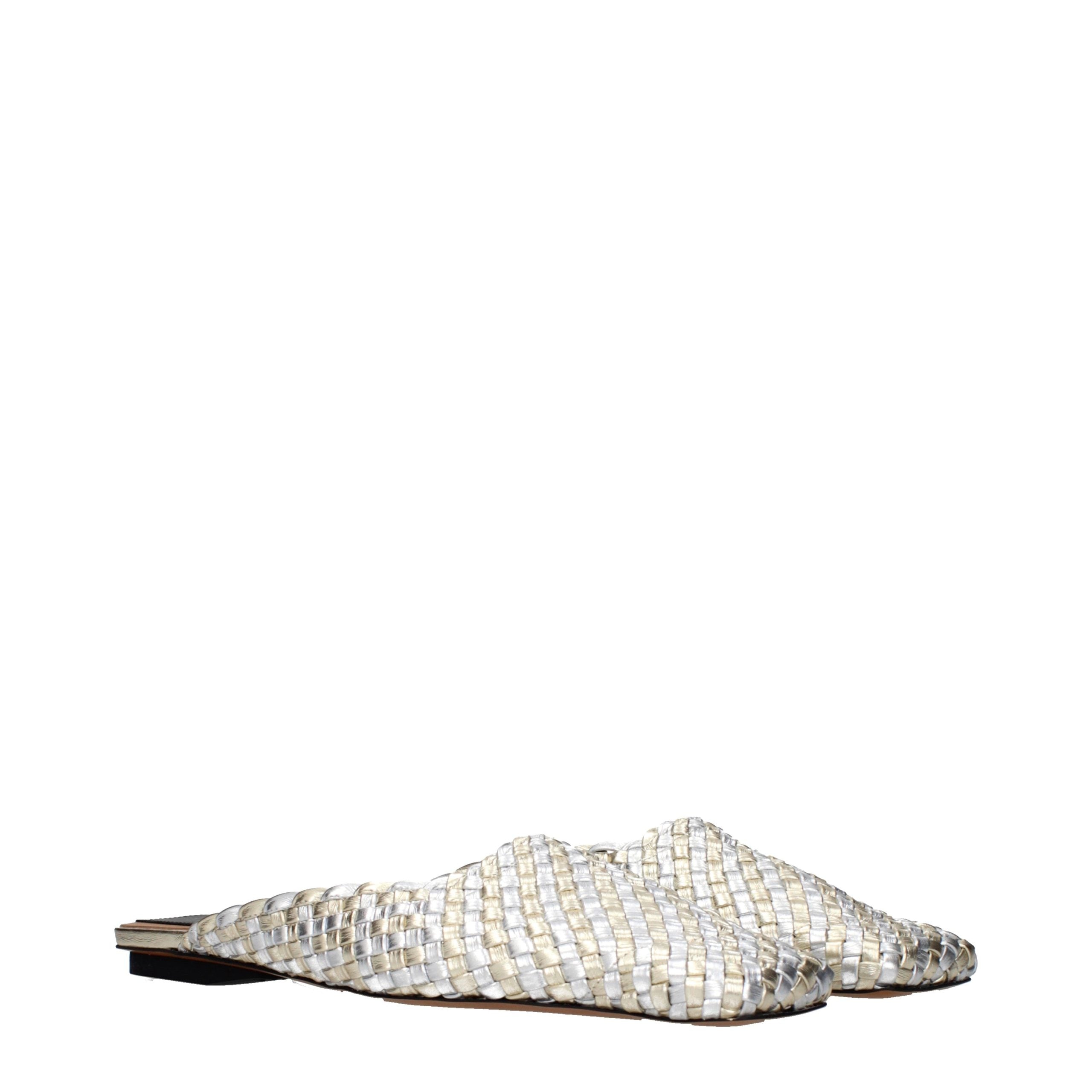 Stella McCartney Gray Eco Leather Slippers