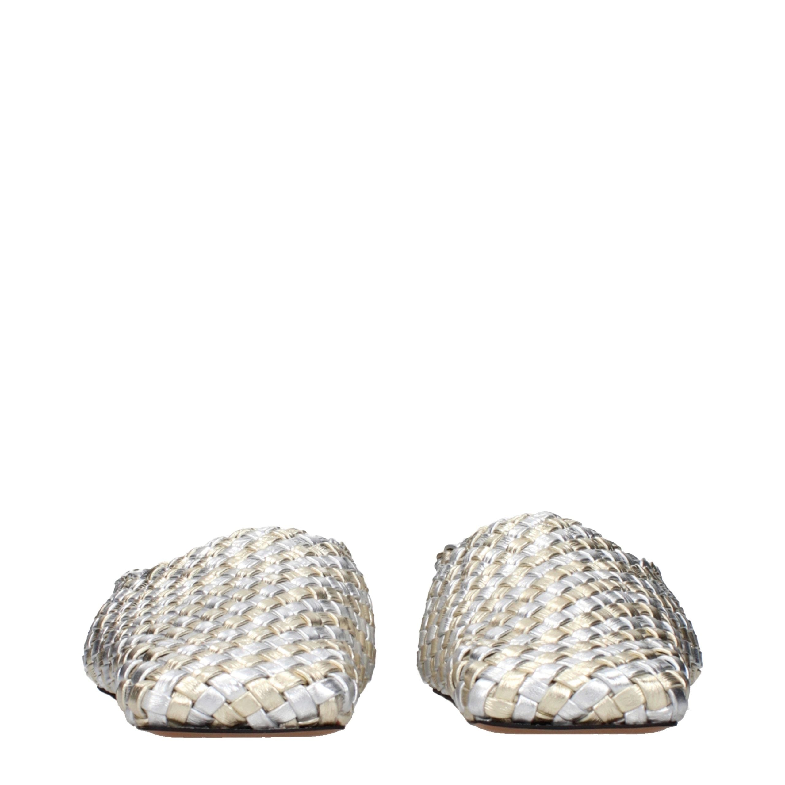 Stella McCartney Gray Eco Leather Slippers