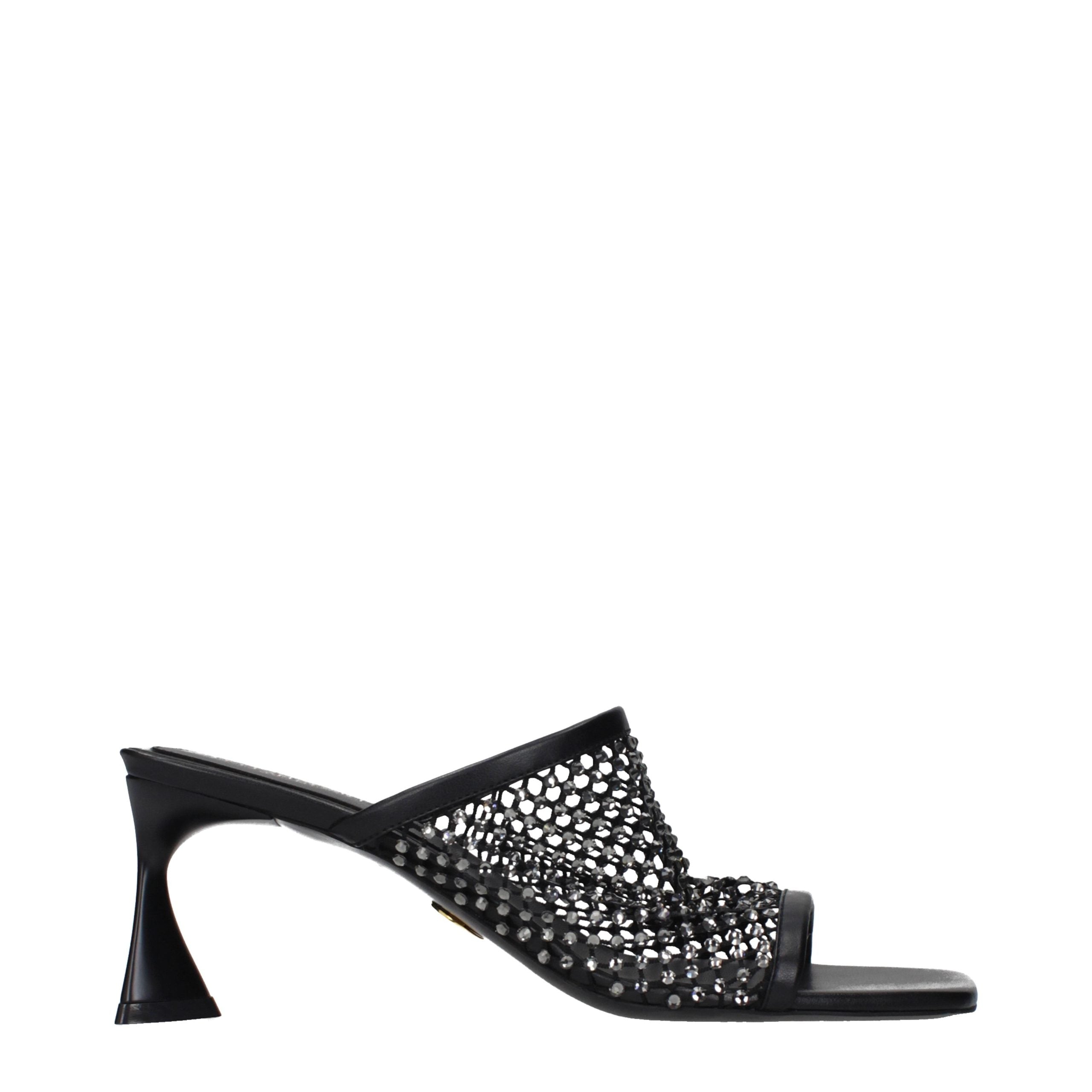 Stella McCartney Black Eco Leather Sandals