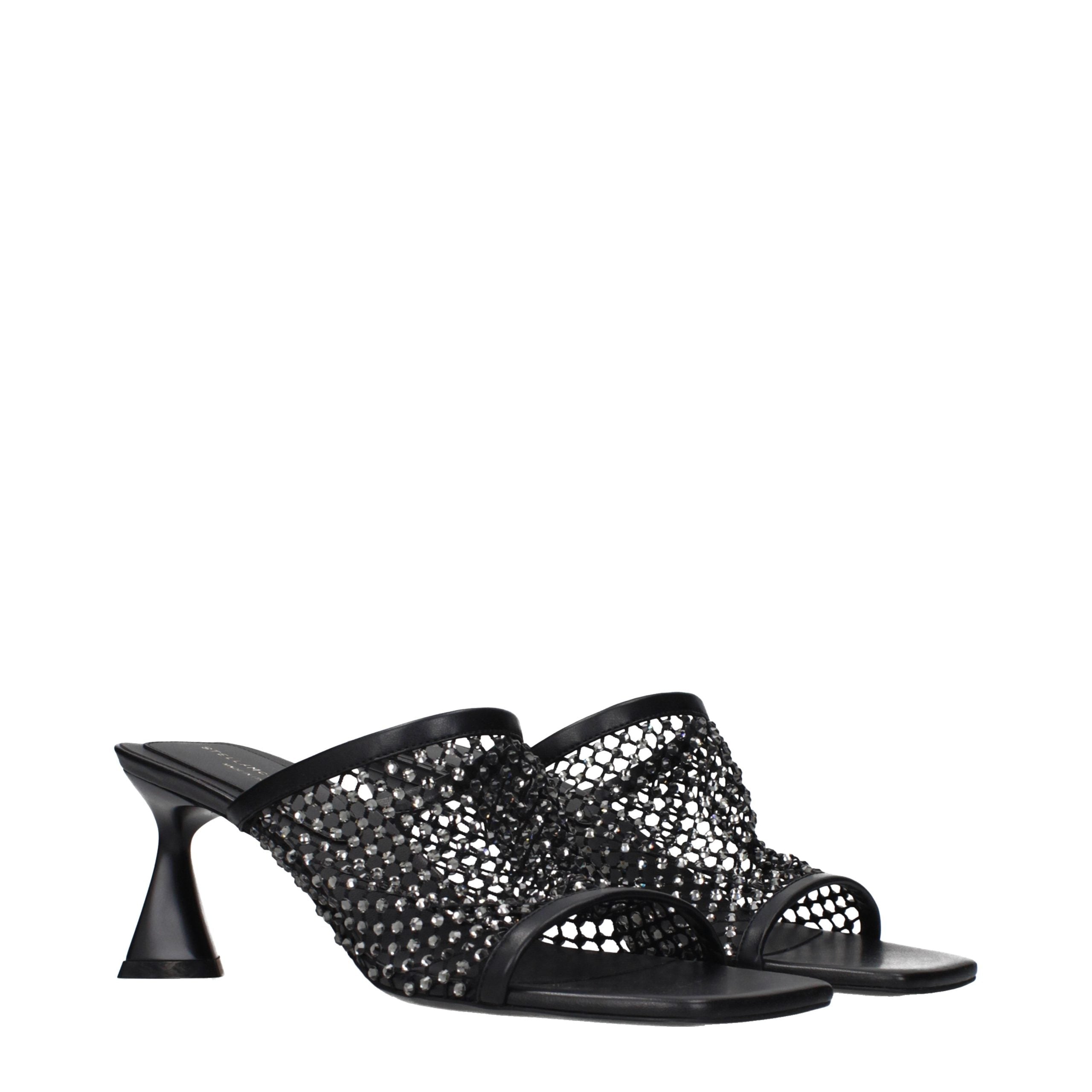 Stella McCartney Black Eco Leather Sandals