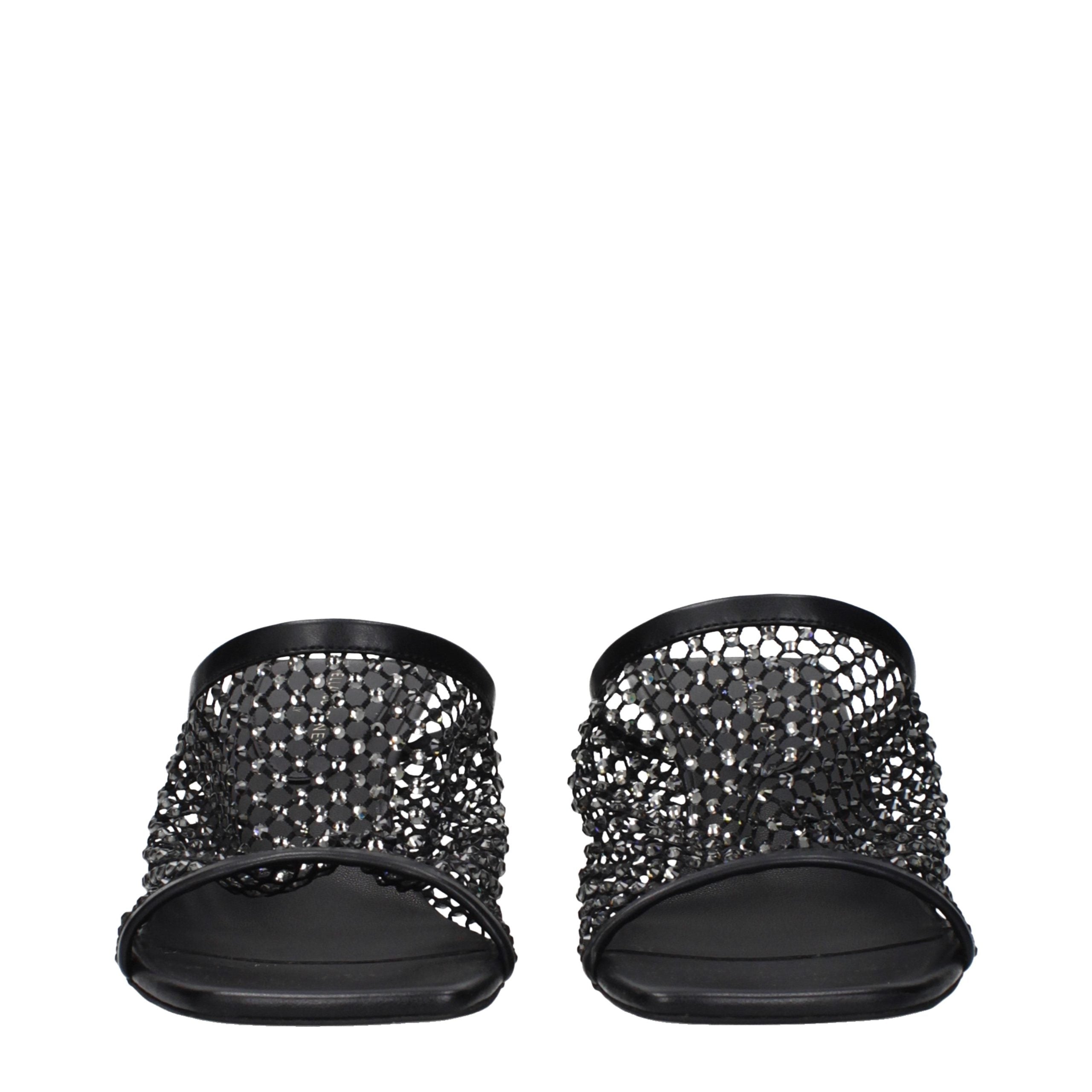 Stella McCartney Black Eco Leather Sandals