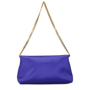 Tom Ford Purple Satin Clutch Bag