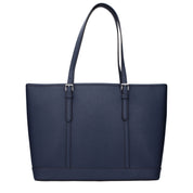 Michael Kors Blue Leather Shoulder Bag