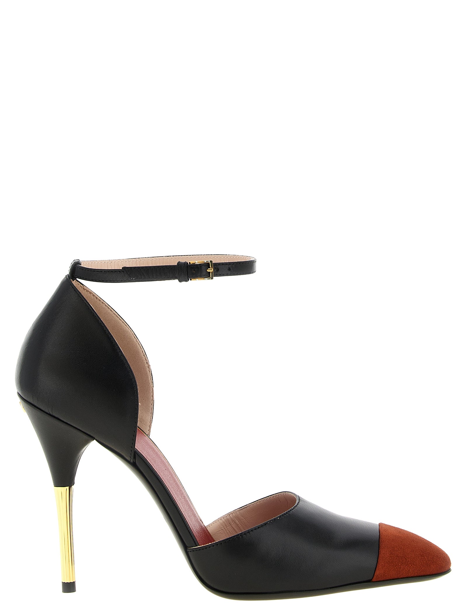 Valentino Garavani Black Goat Leather Pumps