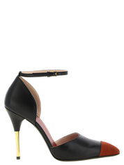 Valentino Garavani Black Goat Leather Pumps