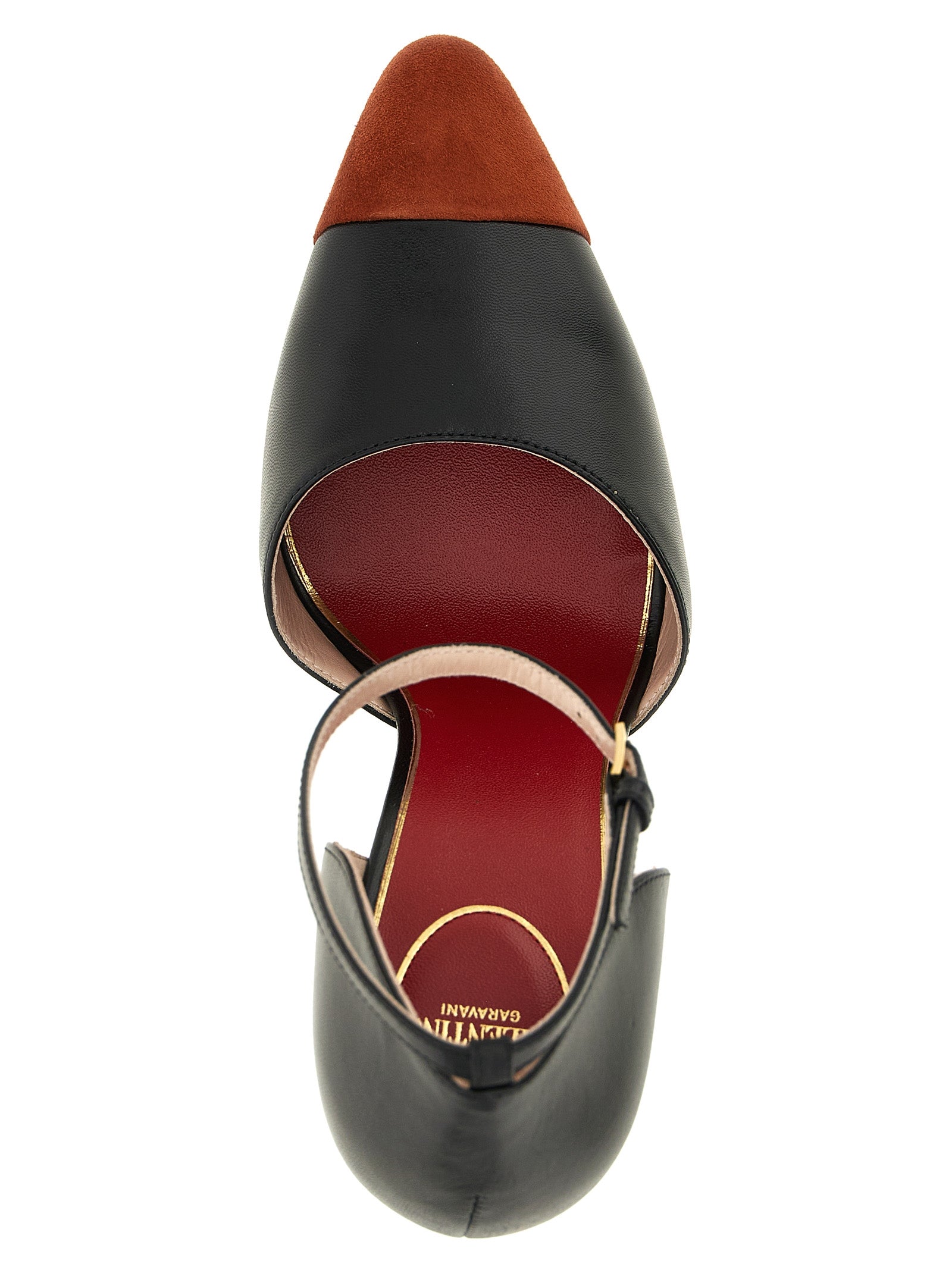Valentino Garavani Black Goat Leather Pumps