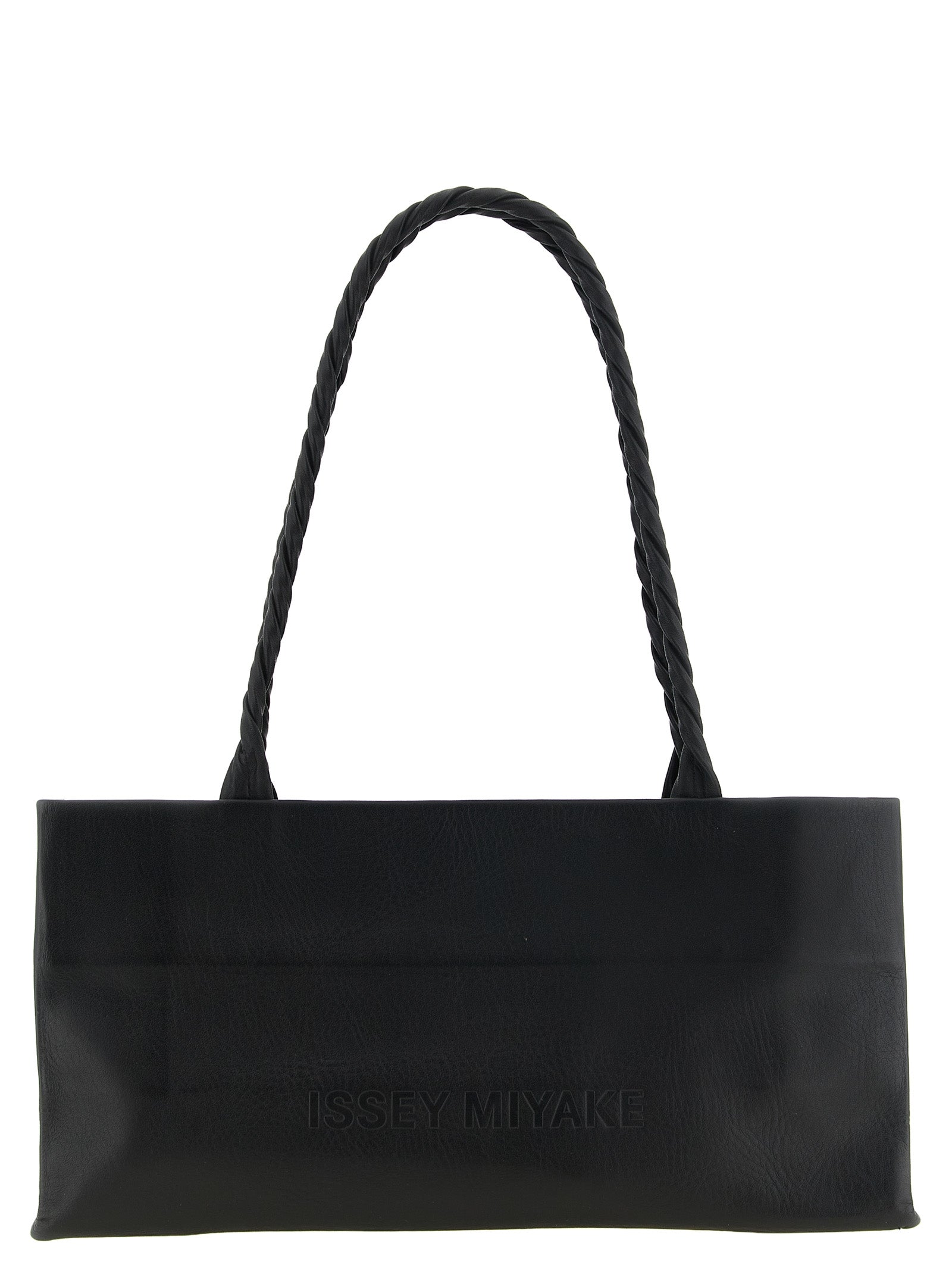 Issey Miyake Black Polyester Shoulder Bag