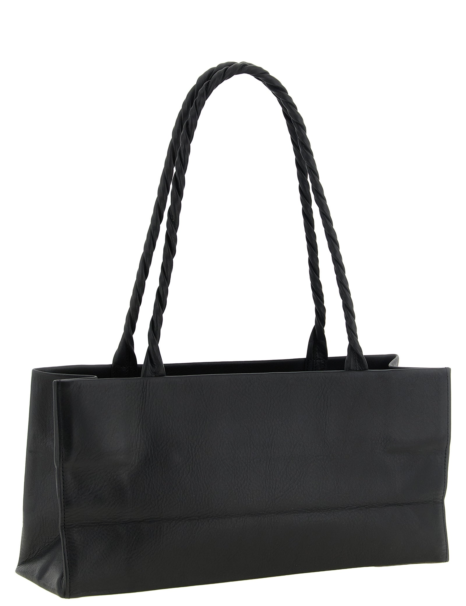 Issey Miyake Black Polyester Shoulder Bag