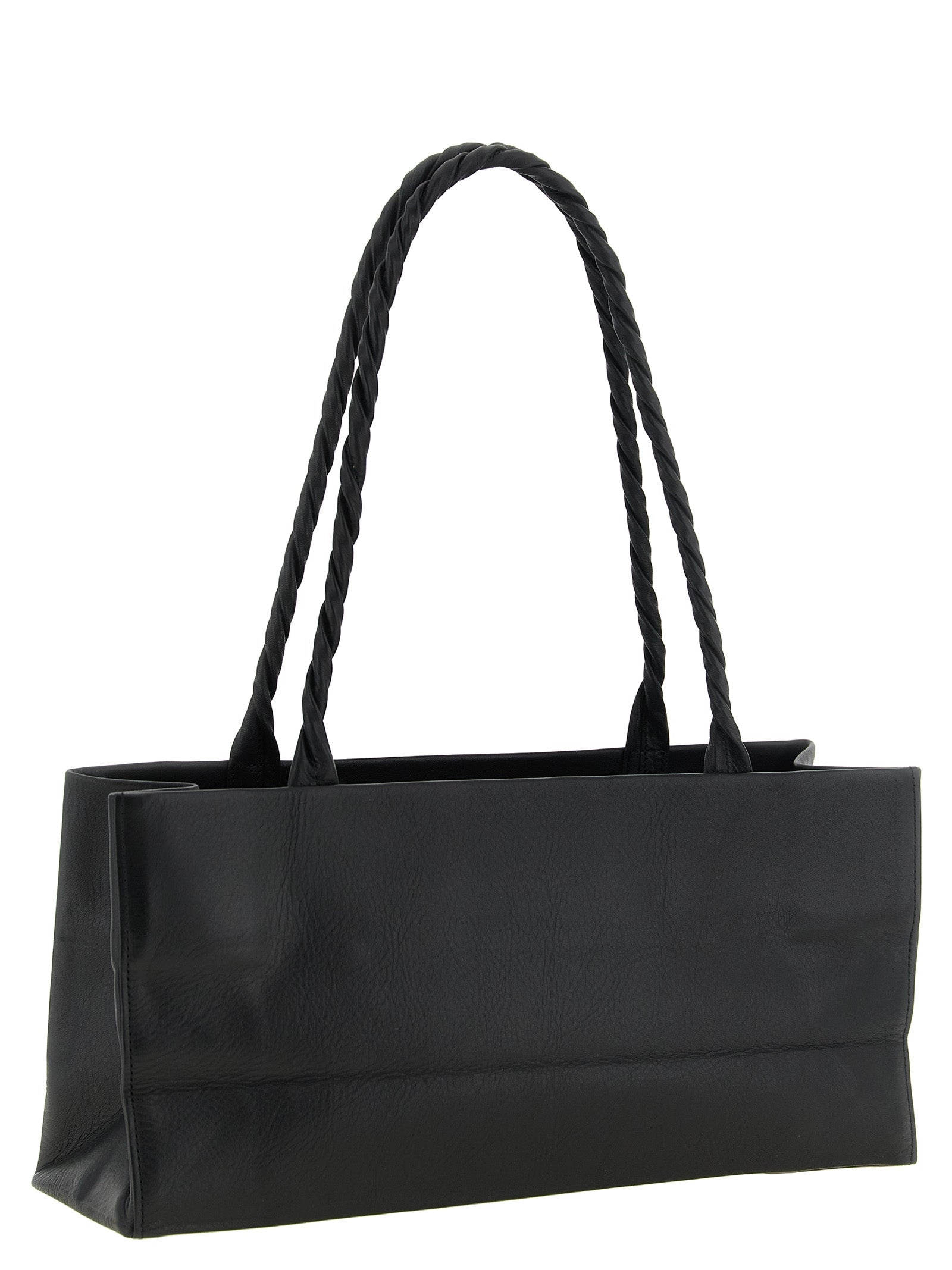 Issey Miyake Black Polyester Shoulder Bag