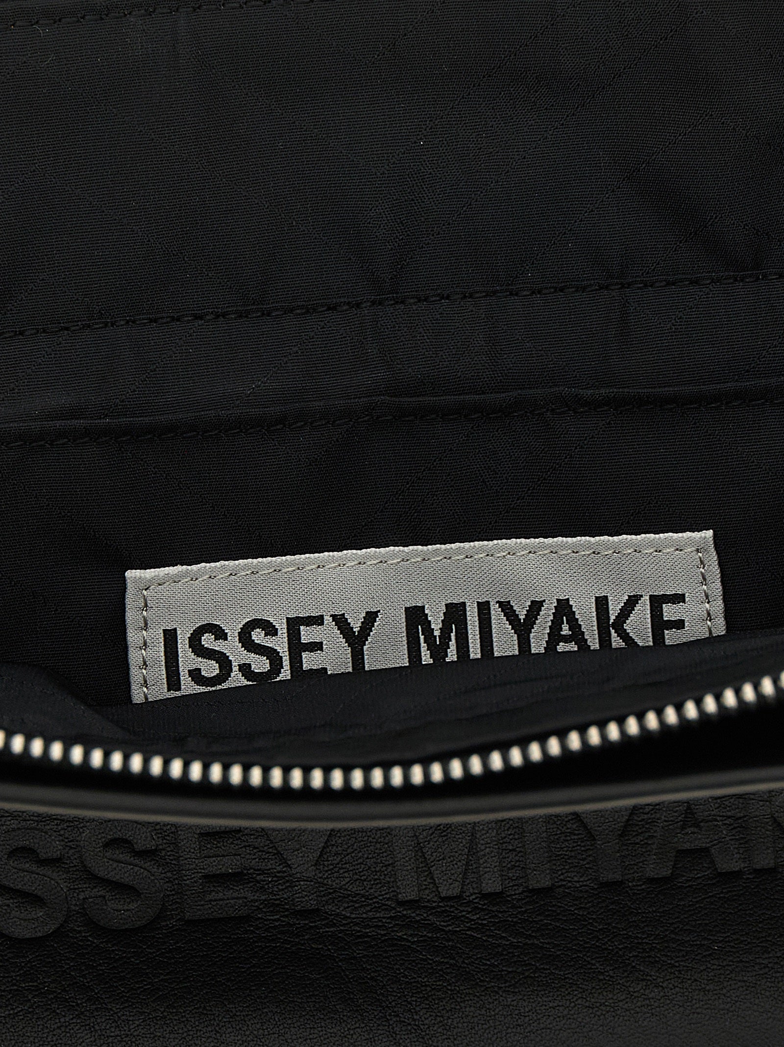 Issey Miyake Black Polyester Shoulder Bag