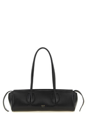 Khaite Black Lamb Leather Shoulder Bag