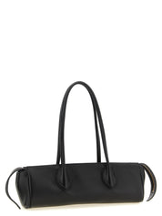 Khaite Black Lamb Leather Shoulder Bag
