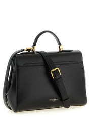 Dolce & Gabbana Black Lamb Leather Handbag