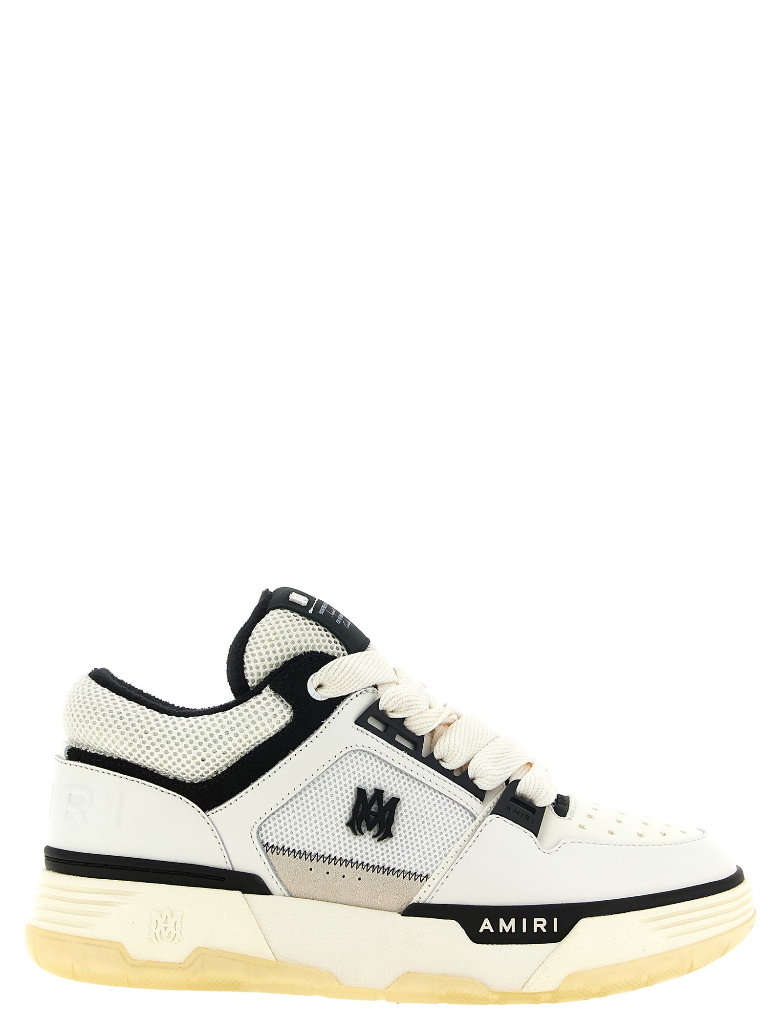 Amiri White Calfskin Sneakers