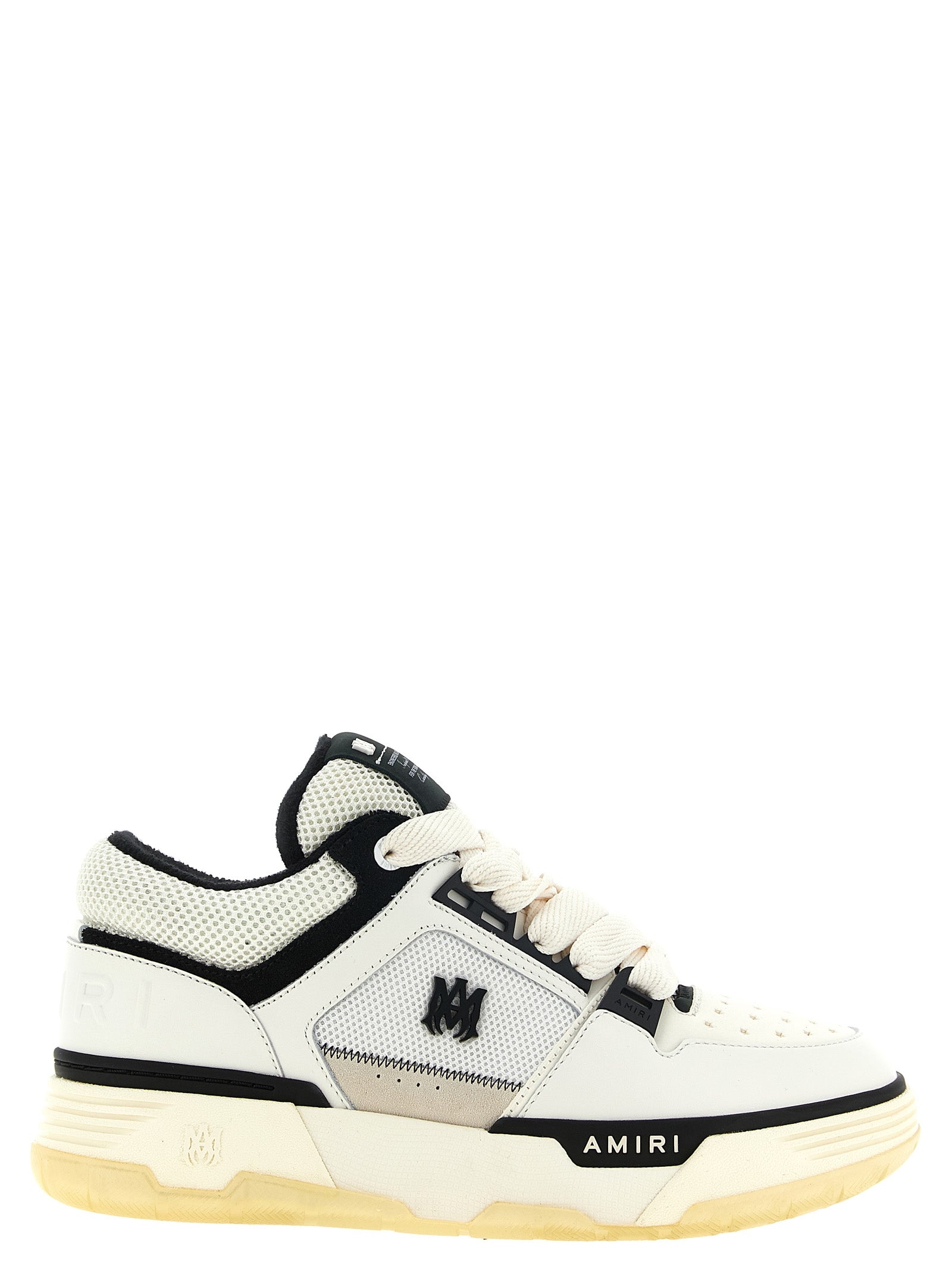 Amiri White Calfskin Sneakers