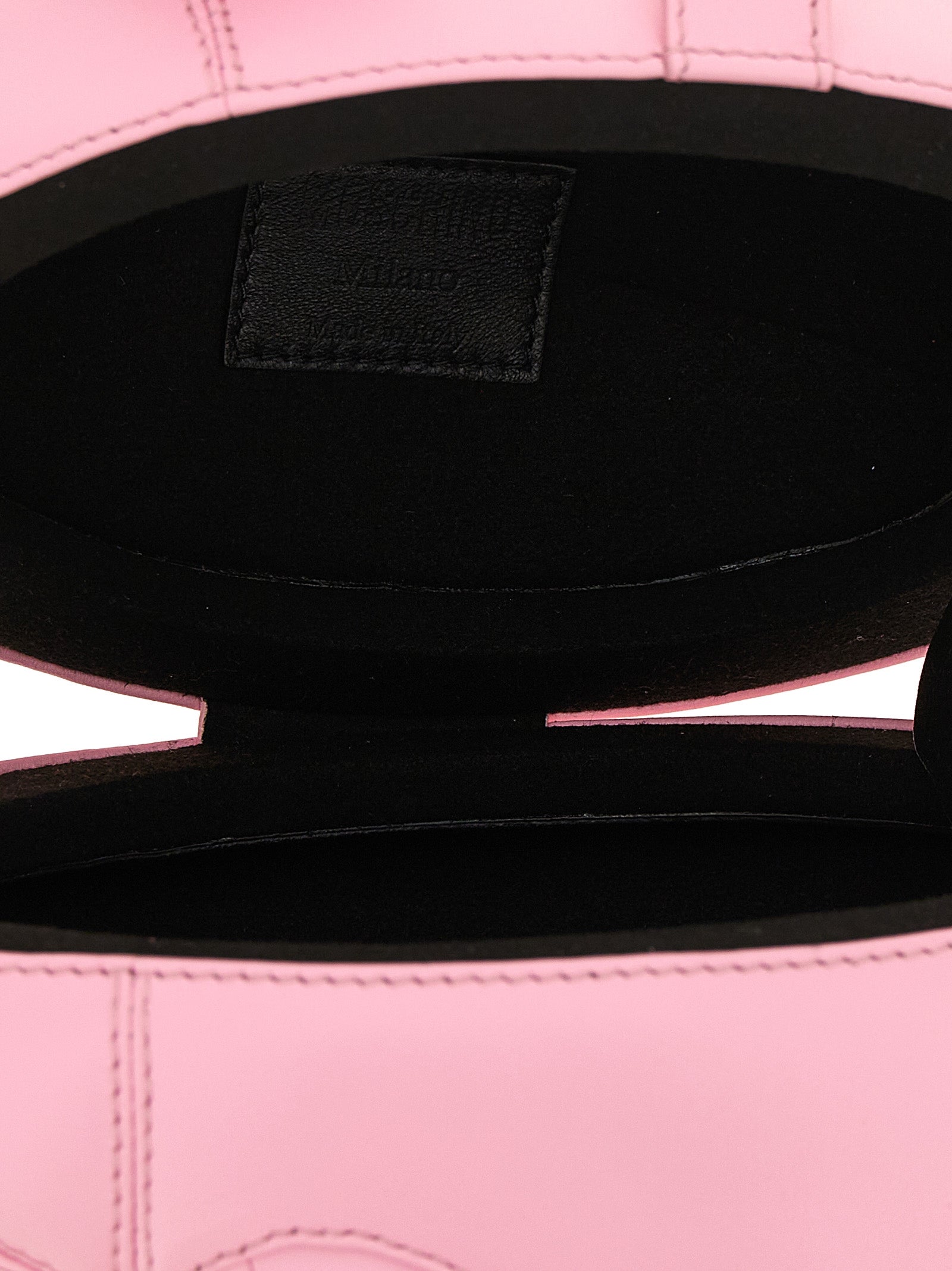 Moschino Pink Sheepskin Clutch Bag