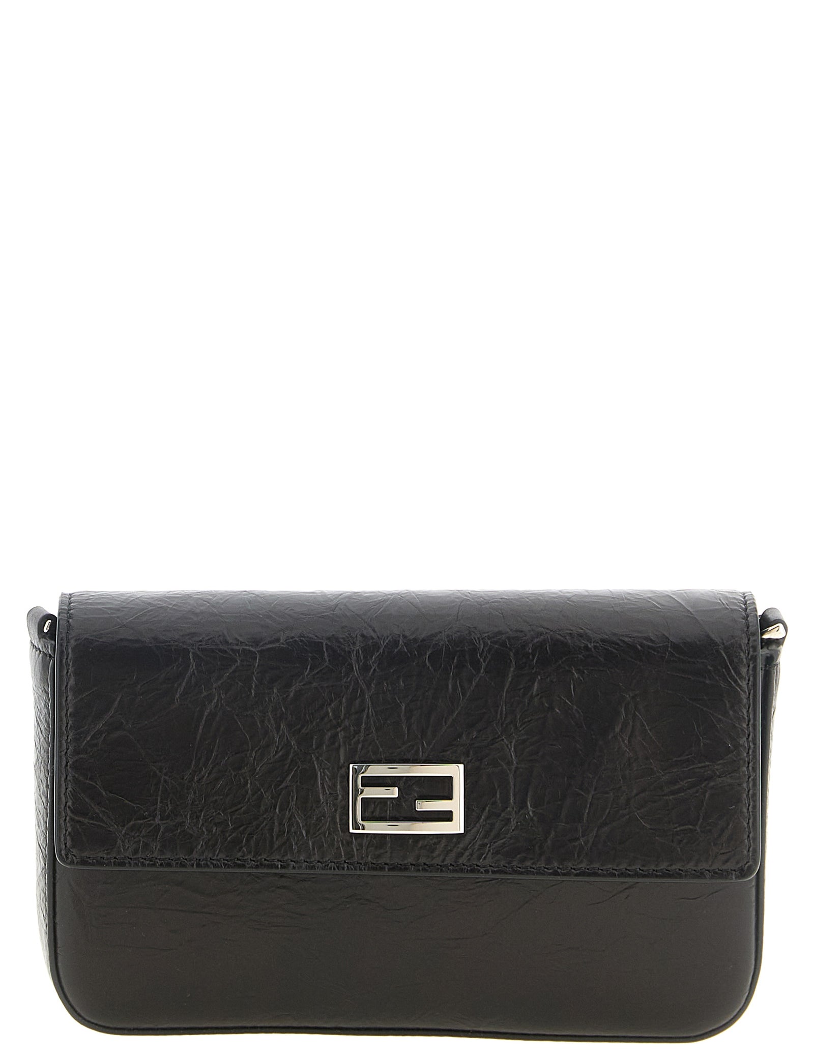 Fendi Black Calfskin Cardholder