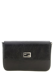 Fendi Black Calfskin Cardholder