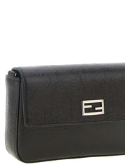 Fendi Black Calfskin Cardholder