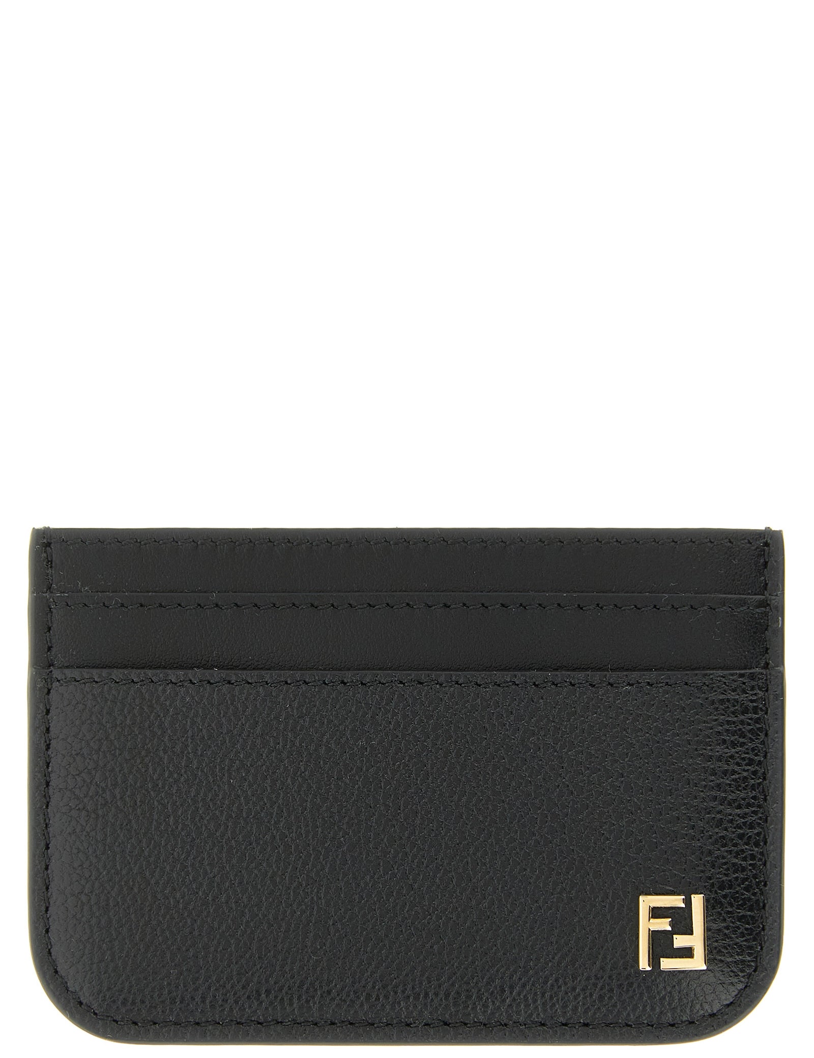 Fendi Black Calfskin Cardholder