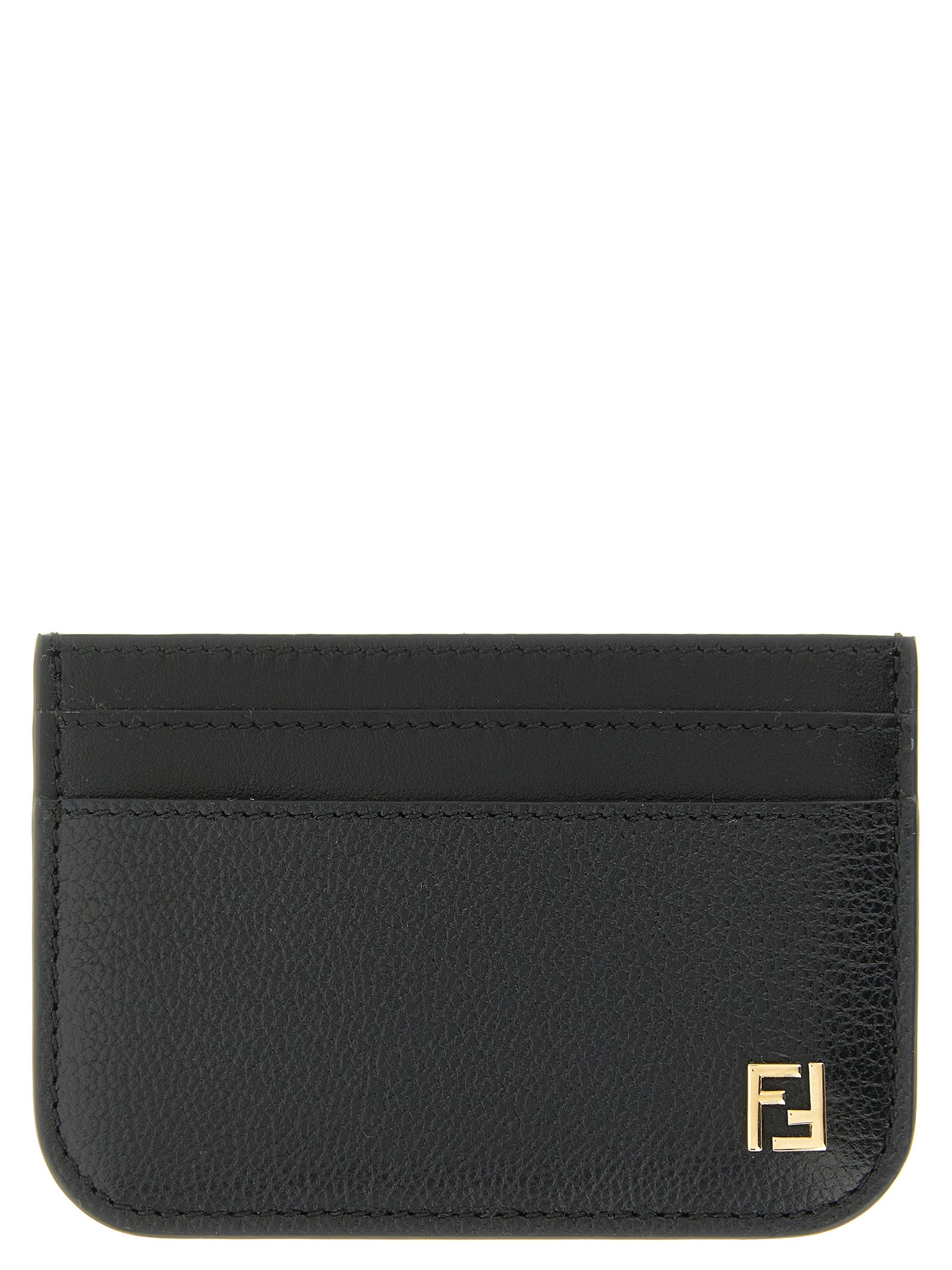 Fendi Black Calfskin Cardholder