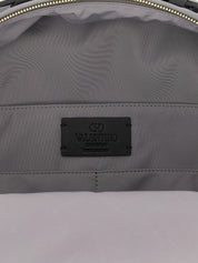 Valentino Garavani Gray Polyester Backpack