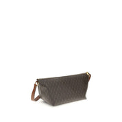 Saint Laurent Brown Leather Shoulder Bags