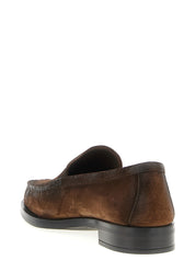 Prada Brown Calfskin Loafers