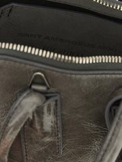 The Attico Gray Calfskin Handbags