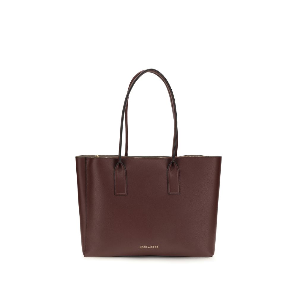 Marc Jacobs Brown Calf Leather Tote Bag