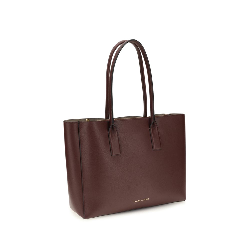 Marc Jacobs Brown Calf Leather Tote Bag