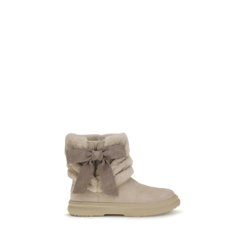 UGG Beige Suede Boots