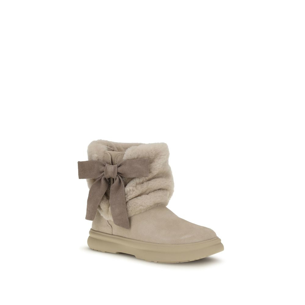 UGG Beige Suede Boots