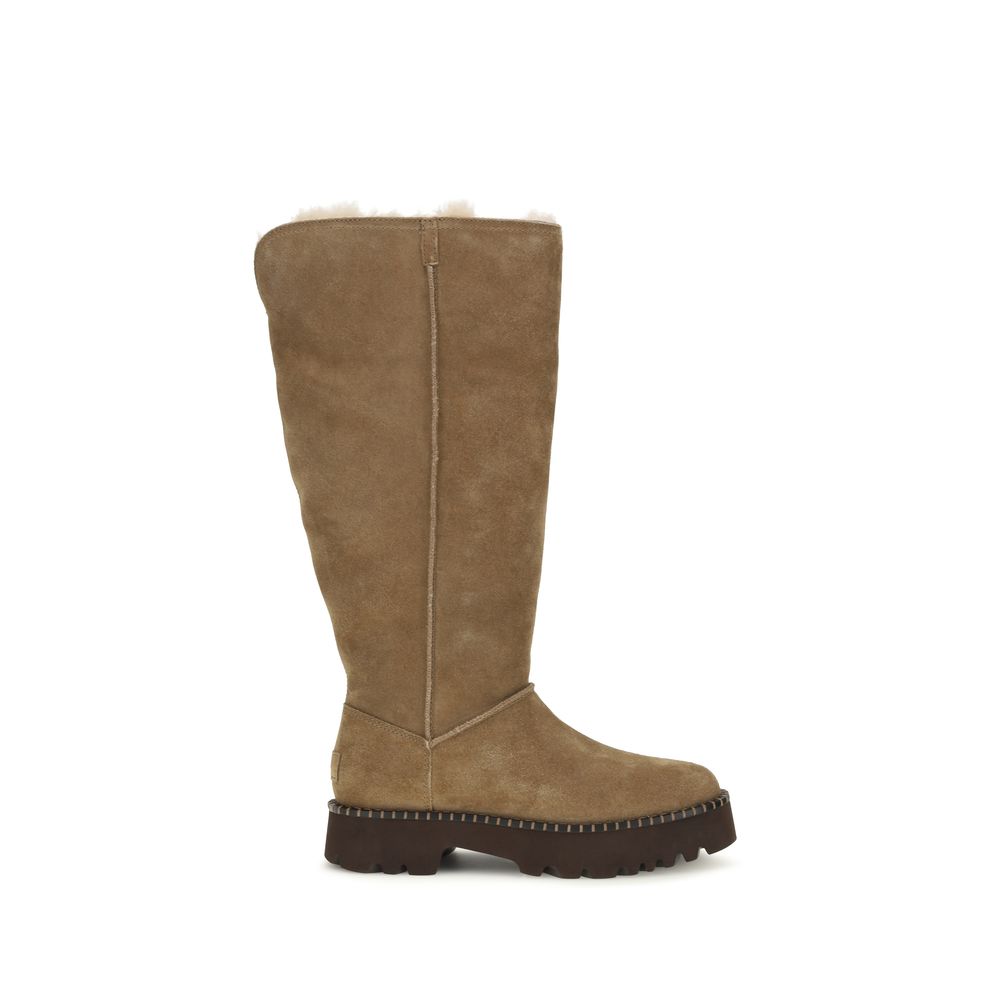 UGG Beige Suede Boots
