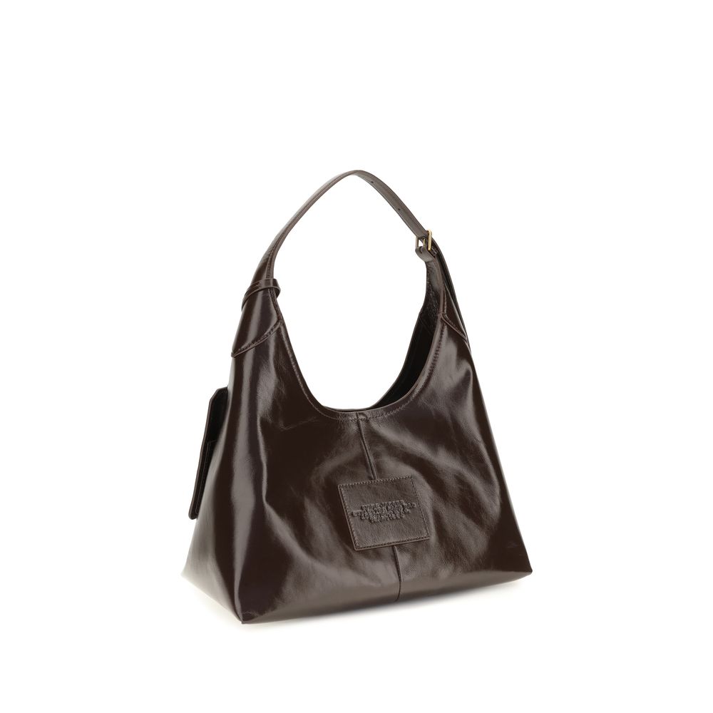 Marc Jacobs Brown Calfskin Shoulder Bag