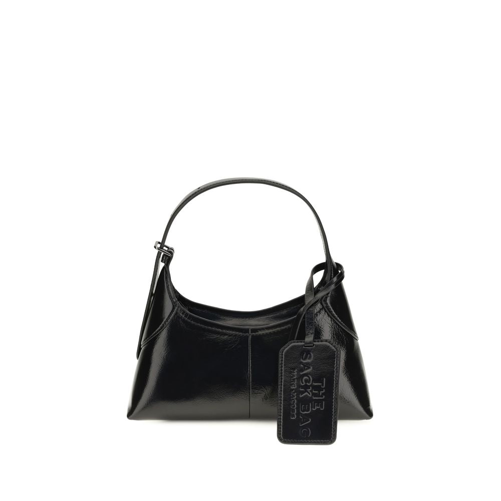 Marc Jacobs Black Calf Leather Shoulder Bags
