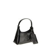 Marc Jacobs Black Calf Leather Shoulder Bags