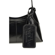 Marc Jacobs Black Calf Leather Shoulder Bags