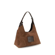 Marc Jacobs Brown Suede Shoulder Bags