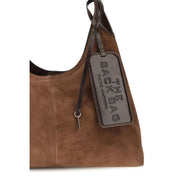Marc Jacobs Brown Suede Shoulder Bags