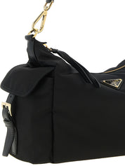 Prada Black Polyamide Shoulder Bags