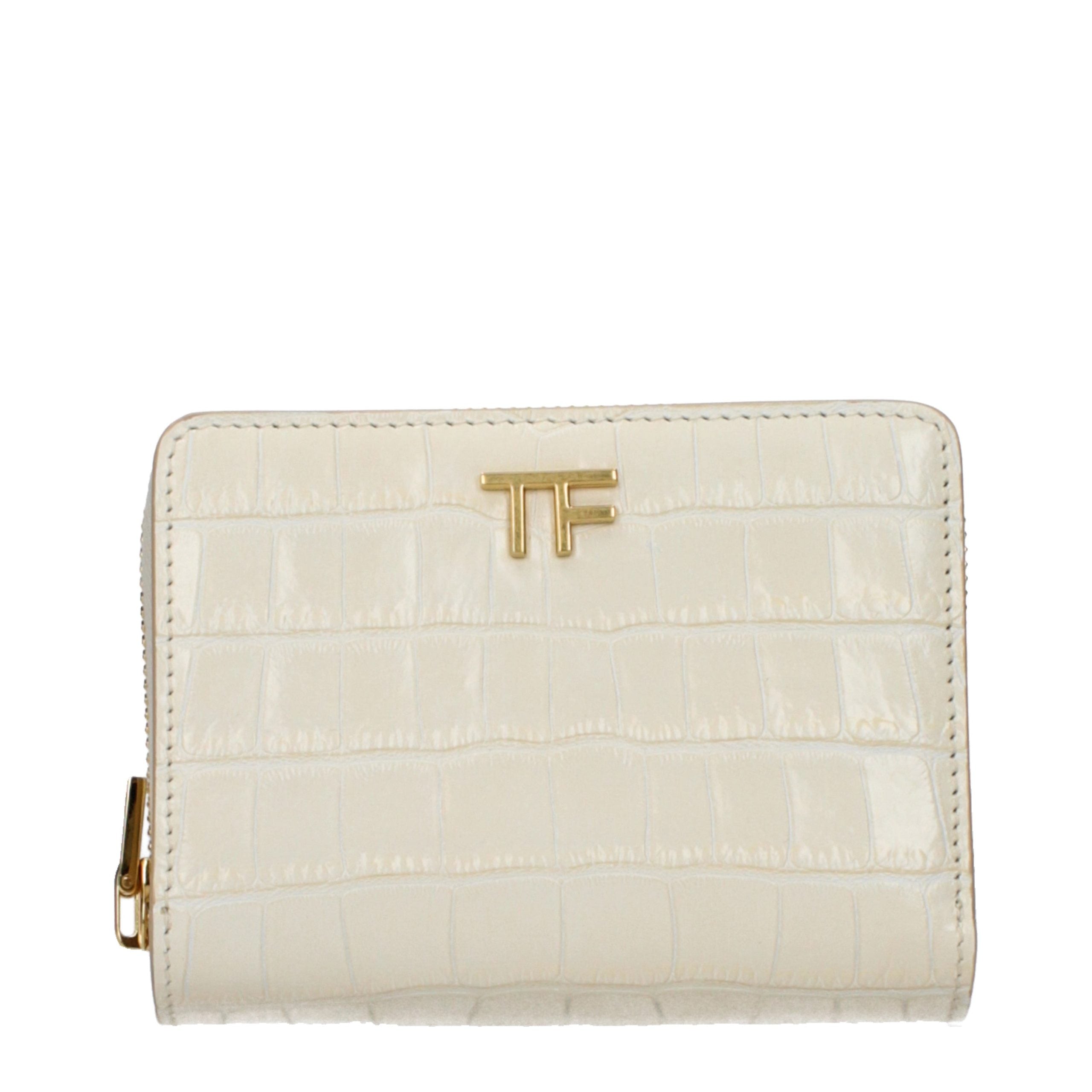 Tom Ford Beige Leather Wallets