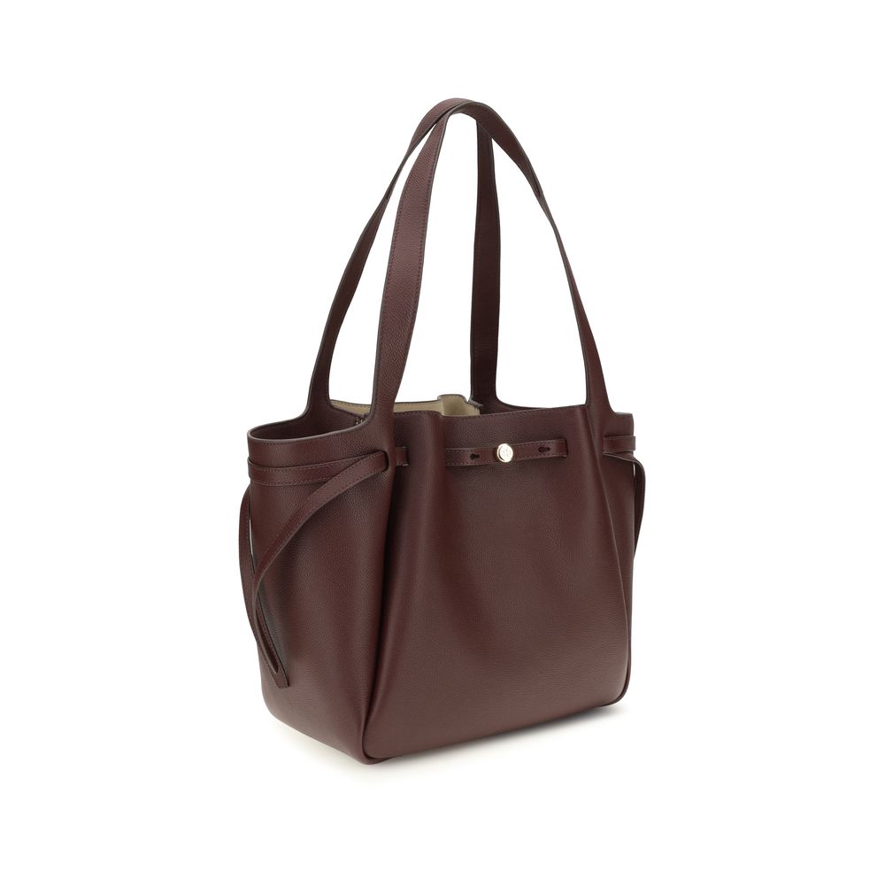 Tory Burch Bordeaux Leather Handbags