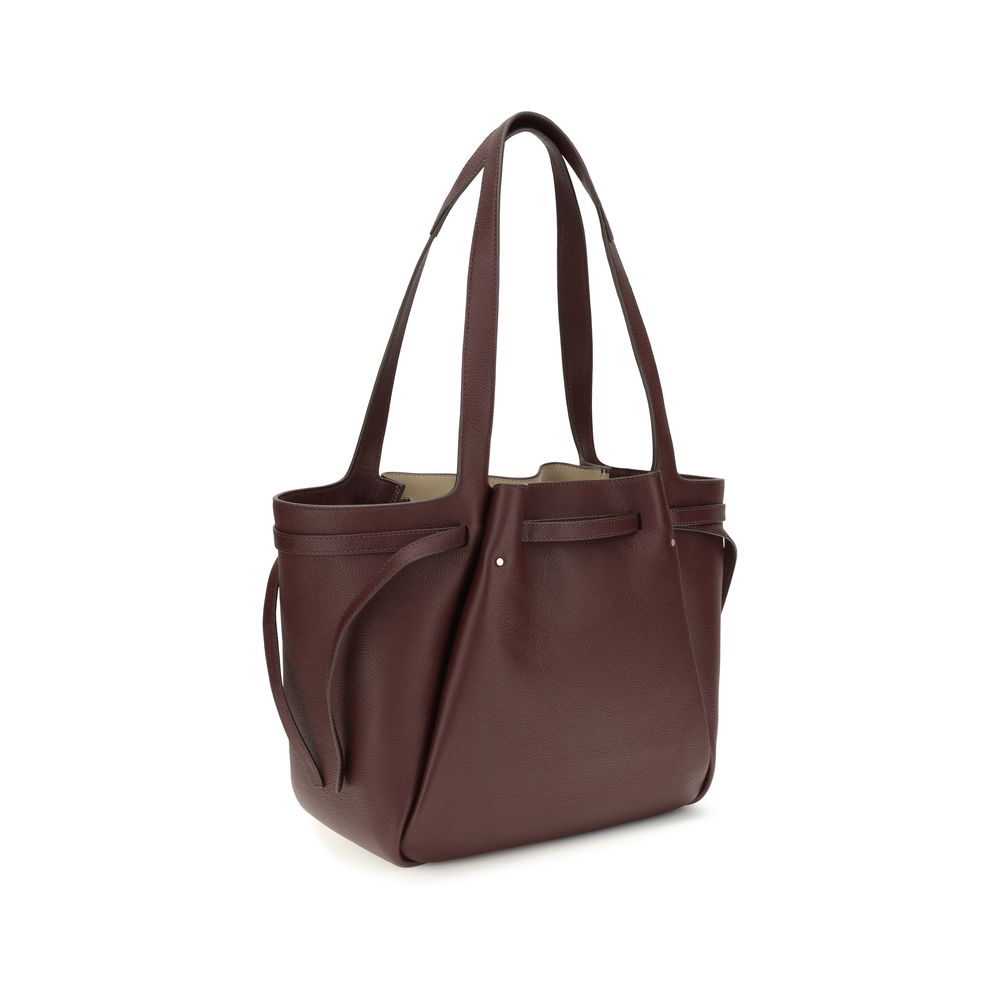 Tory Burch Bordeaux Leather Handbags