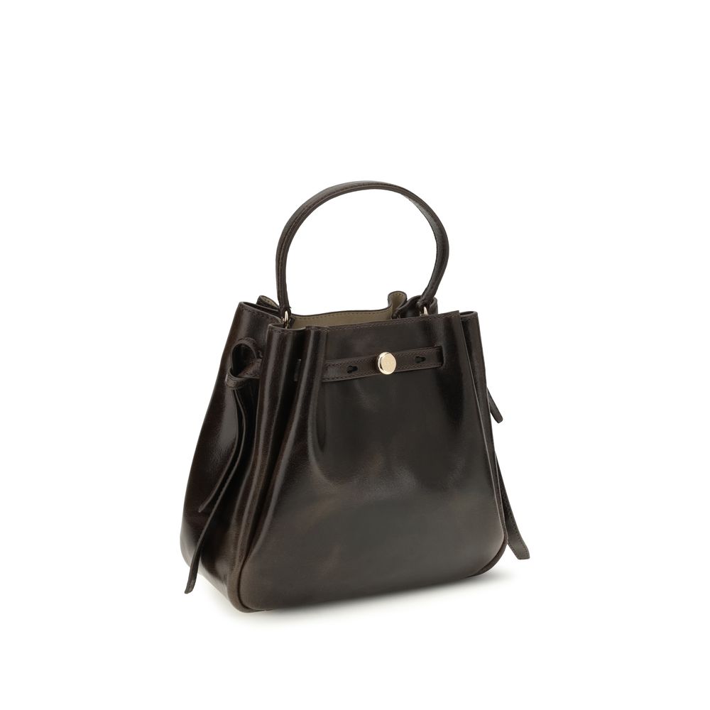 Tory Burch Brown Calfskin Bucket Bags