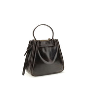 Tory Burch Brown Calfskin Bucket Bags