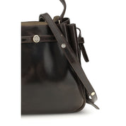 Tory Burch Brown Calfskin Bucket Bags