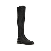 Stuart Weitzman Black Napa Leather Knee-High Boots