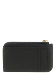 Valentino Garavani Black Lamb Leather Cardholder