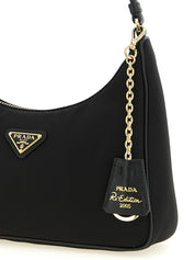 Prada Black Recycled Polyamide Shoulder Bag